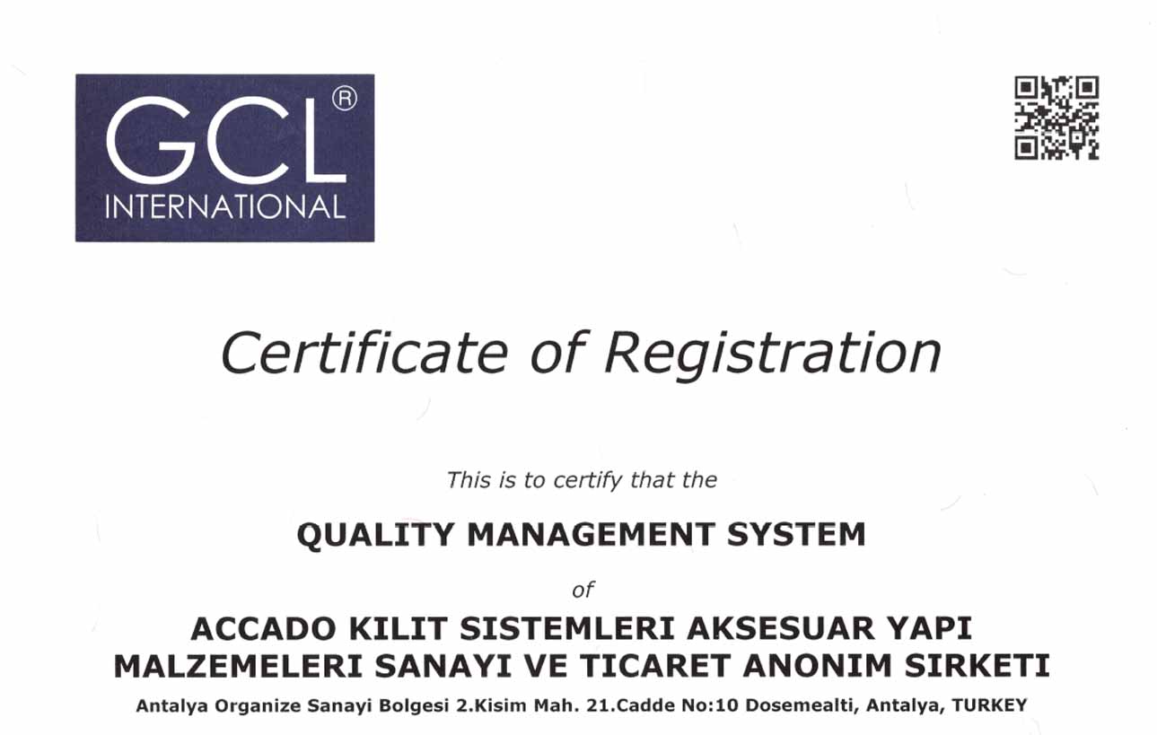 ISO 900-2015 QUALITY MANAGEMENT SYSTEM